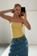 Топ-бандо вязаный LIGHT YELLOW Label .B, цвет: light yellow Kn.09.2.01YW |новая коллекция купить онлайн