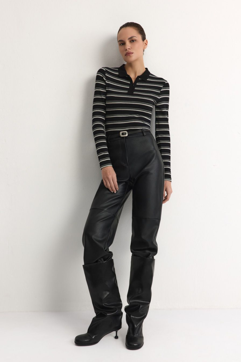 Сапоги с широким голенищем Lera Nena, цвет: Черный LNU.402.18692.900 купить онлайн