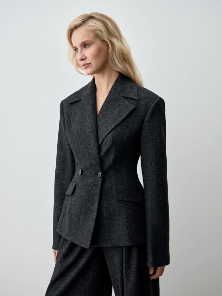 Жакет DIEGO ANNA PEKUN, цвет: серый, 10.2549.801 купить онлайн