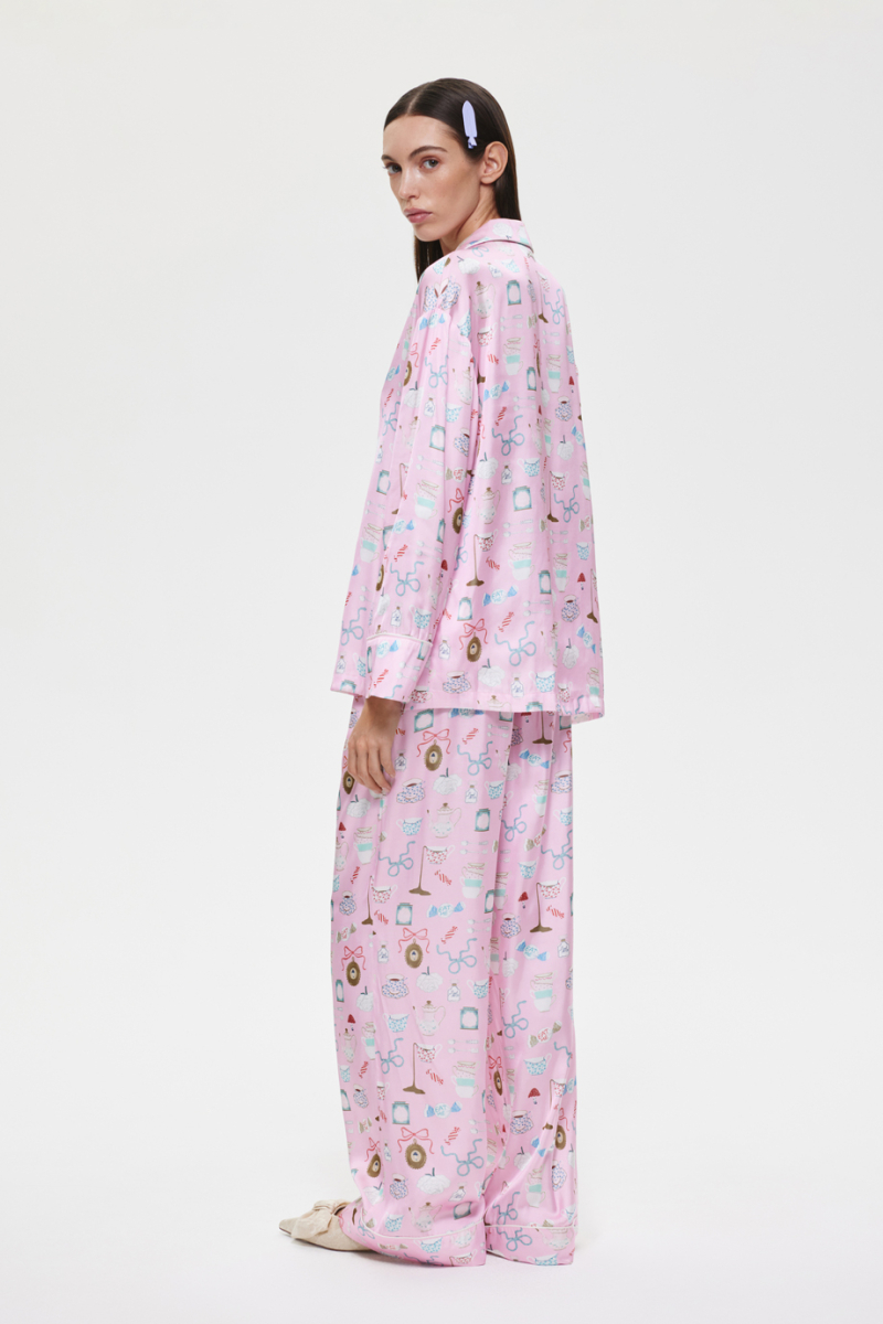 Пижамные брюки DREAMS BY ALENA AKHMADULLINA, цвет: розовый, 225102080204437/210000 купить онлайн