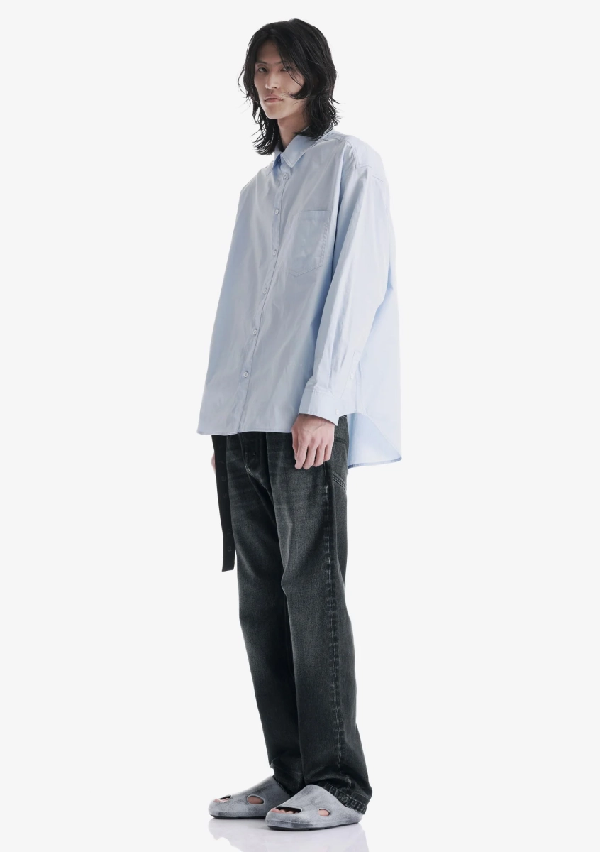 Свободные джинсы KRAKATAU, цвет: Черный, Rm238-1 купить онлайн