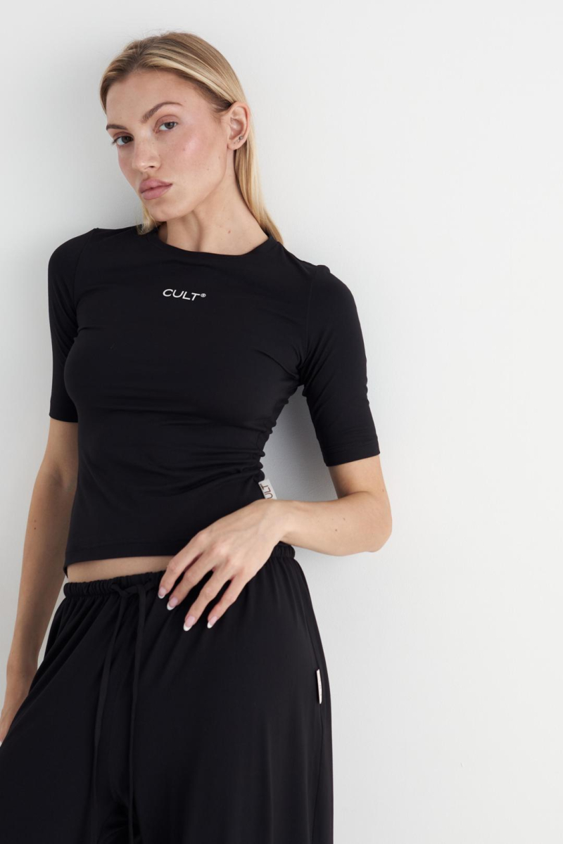 Футболка Flitter CULT, цвет: Черный,  купить онлайн