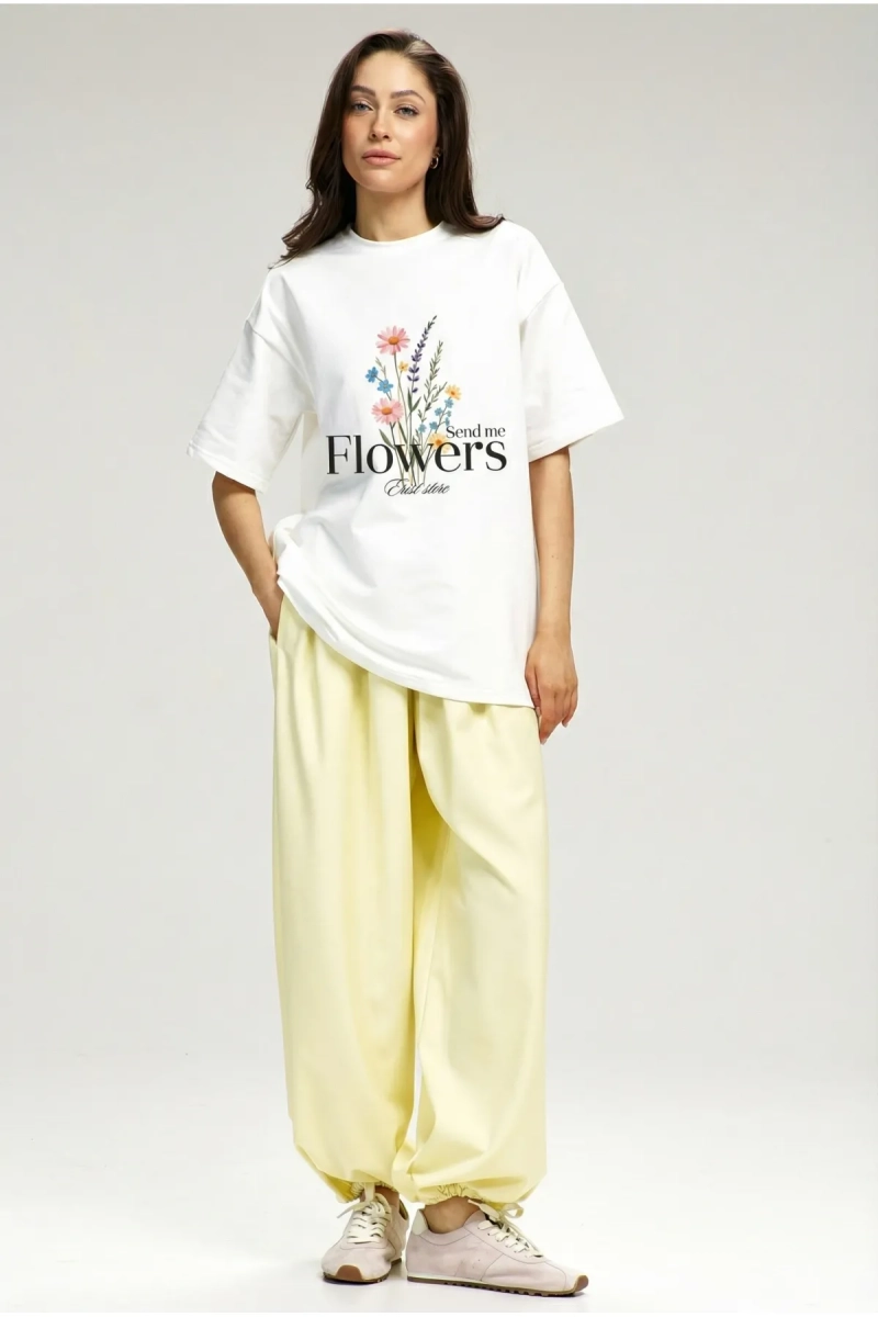 Футболка First Bloom 2 White Erist store, цвет: белый, НФ-00003149 купить онлайн