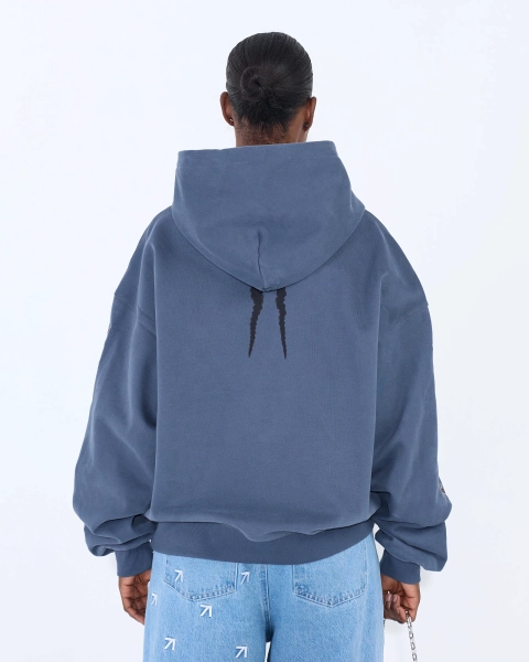 Худи MEXICAN BRAIDS PARIS BLUE ASIA ST 71, цвет: синий, Ast71.hood-braid-blue купить онлайн