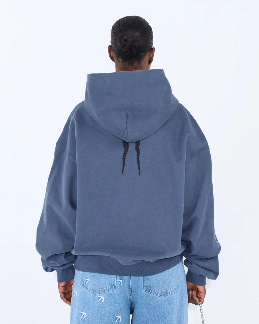 Худи MEXICAN BRAIDS PARIS BLUE ASIA ST 71, цвет: синий, Ast71.hood-braid-blue купить онлайн