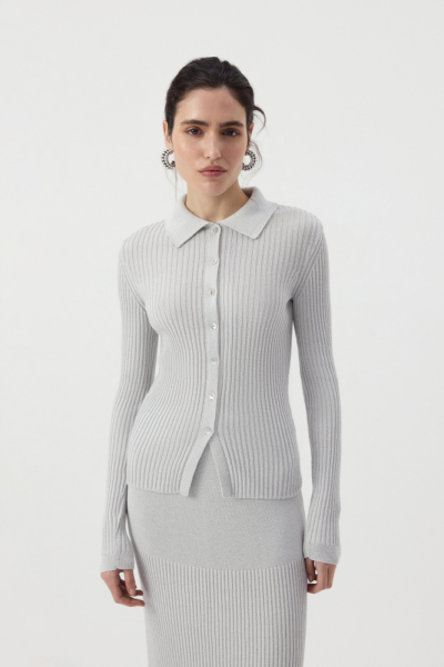 Джемпер с люрексом