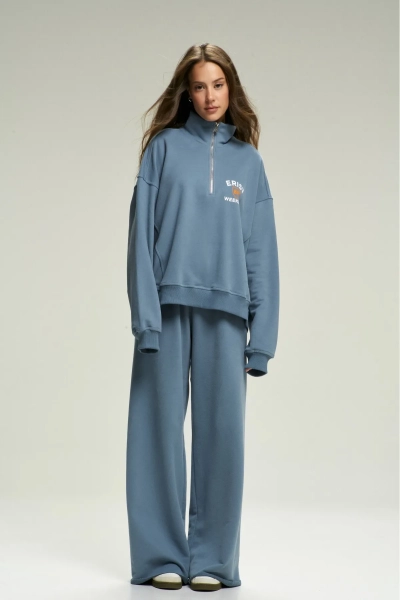 Анорак резной Winter Sky Erist store, цвет: голубой, НФ-00002563 купить онлайн