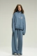 Анорак резной Winter Sky Erist store, цвет: голубой, НФ-00002563 купить онлайн