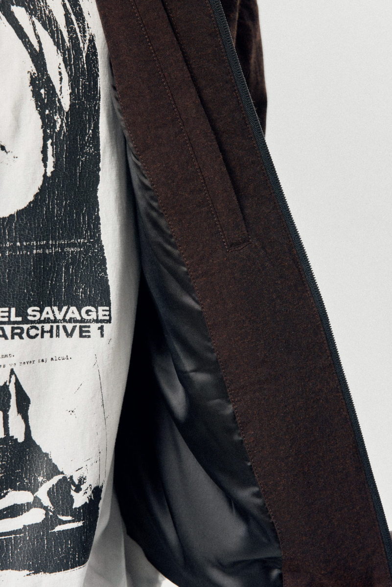 Куртка с объемными плечами NAIPACHE, цвет: Кофейный, 2614012700 купить онлайн