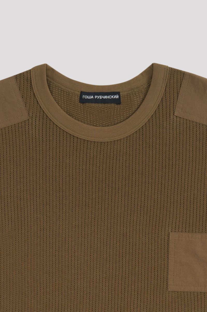 Футболка ГОША РУБЧИНСКИЙ, цвет: хаки, TSH_0501_khaki купить онлайн