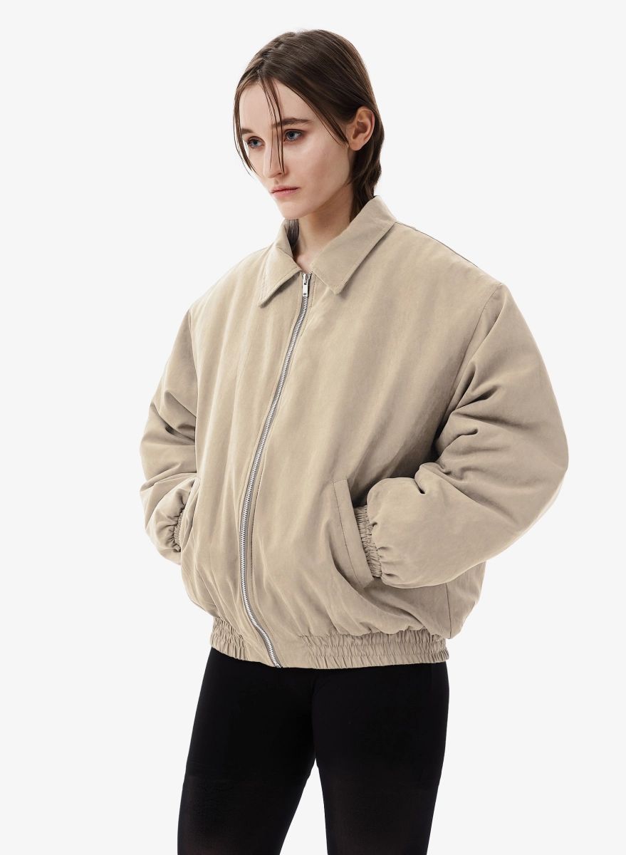 Бомбер утепленный F | ABLE, цвет: бежевый, BMBR-FBL-FRM-BG купить онлайн