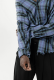 Рубашка Blue "Raw Plaid Shirt"