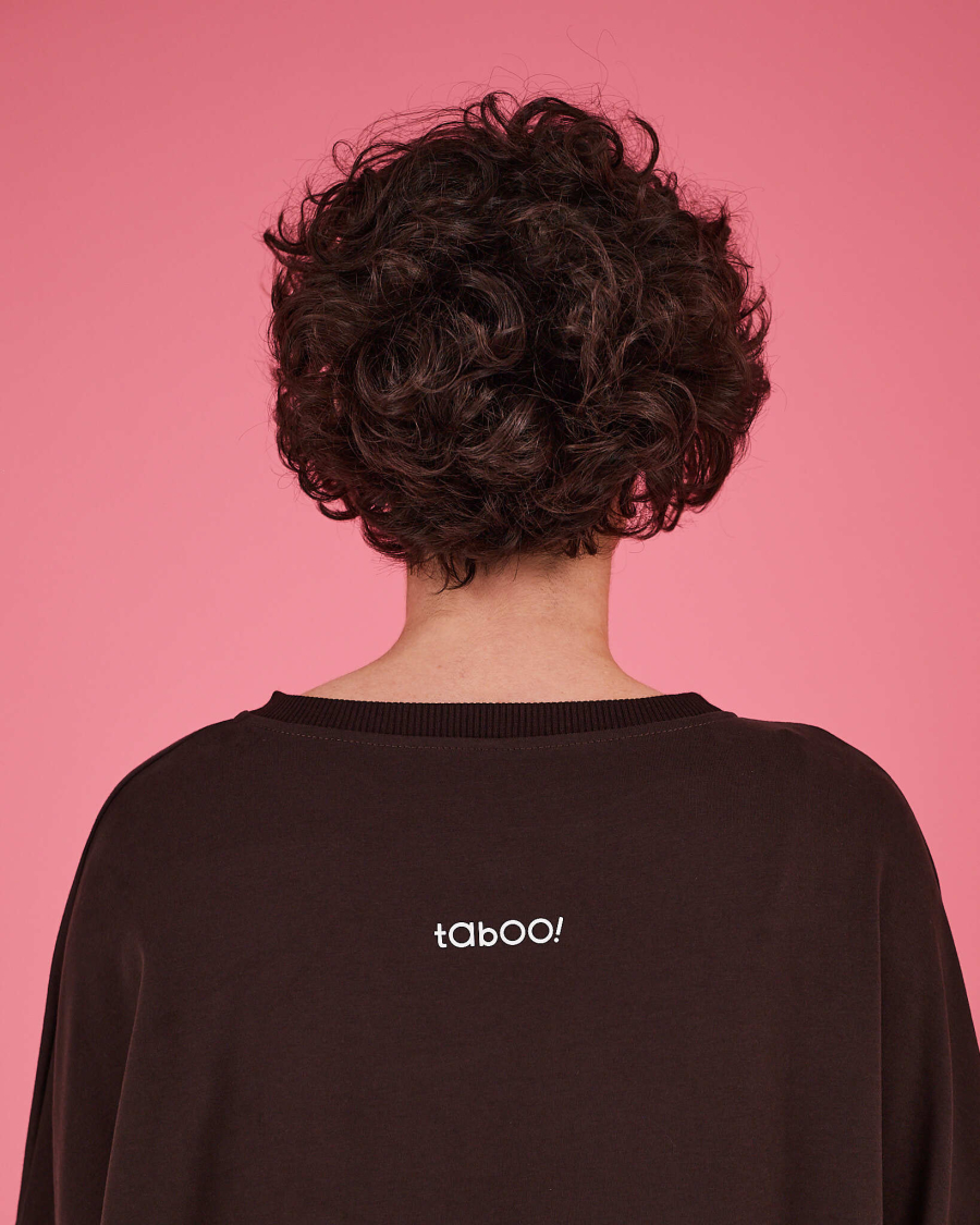 Платье-лонгслив TABOO, цвет: шоколад, DrLong-Choc купить онлайн