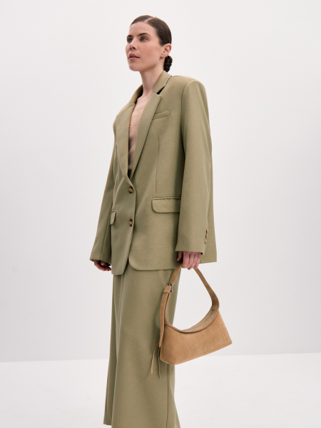 Хобо NICOLE SUEDE LUCCA, цвет: фумо 4700-ZM-fumo купить онлайн