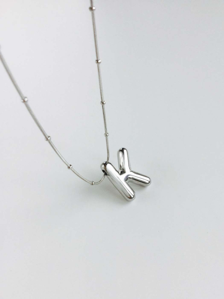 Колье-цепь "Letters K"