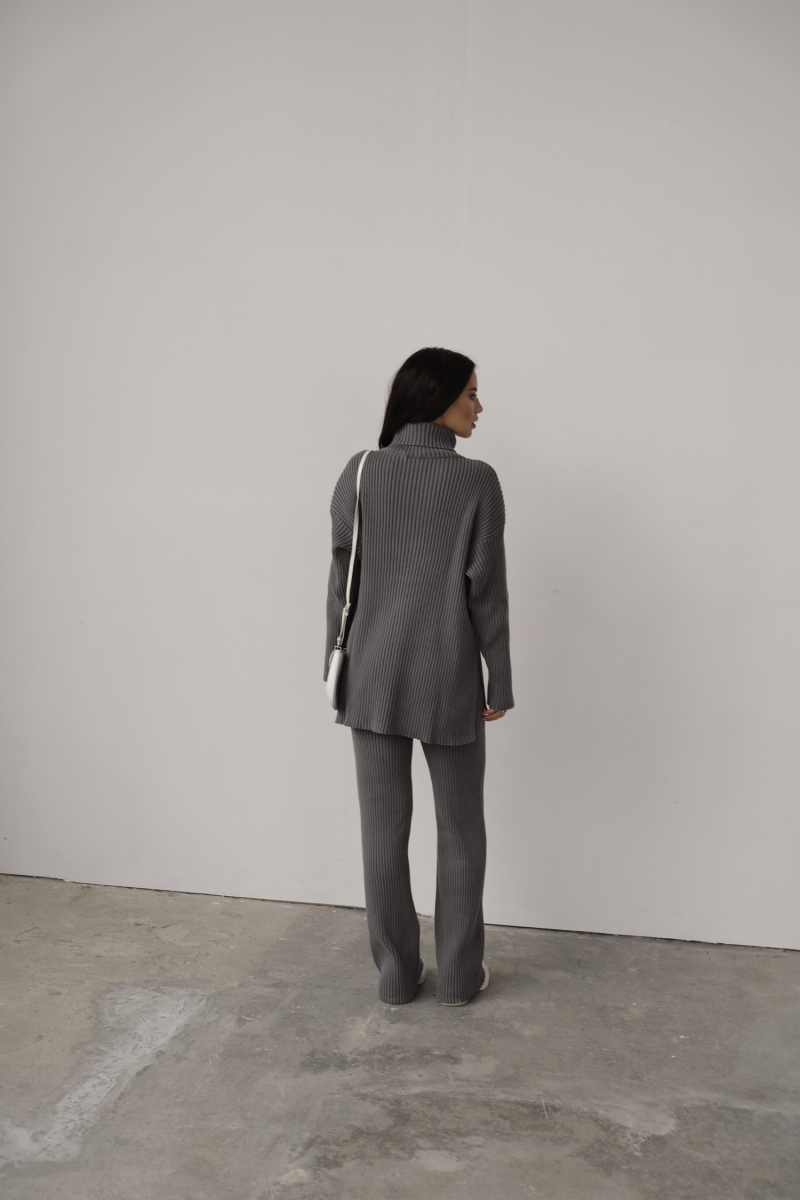 Джемпер удлиненный MINI, цвет: серый, НФ-00000135 купить онлайн