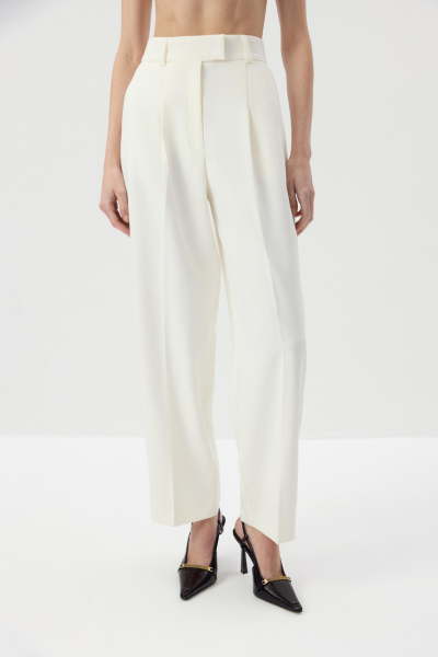 Брюки О-силуэта Charmstore, цвет: молочный, 101-461103-111 купить онлайн