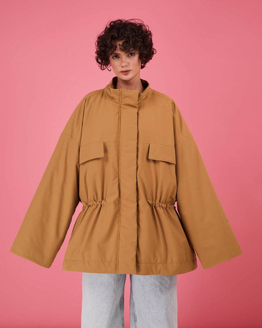 Куртка демисезонная с кулиской