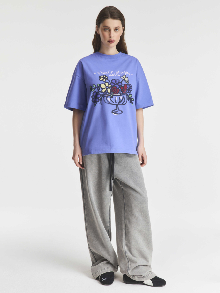 Футболка T-SHIRT BRULER Brûler d'Amour, цвет: violet, BS2404C-2232-00 купить онлайн