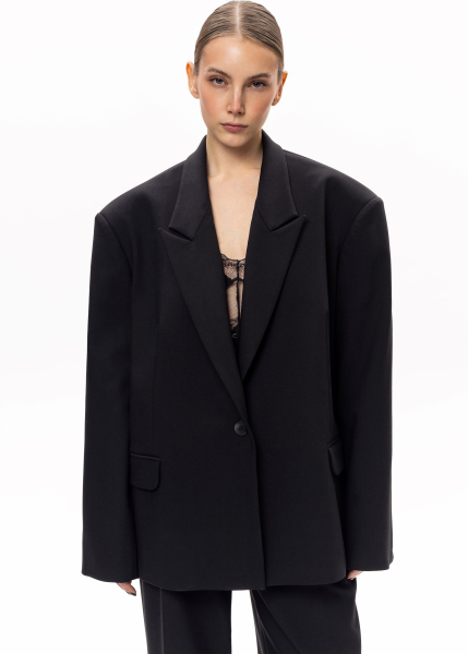Жакет геометричный ASYA SEMYONOVA, цвет: black, 00-00002424 купить онлайн