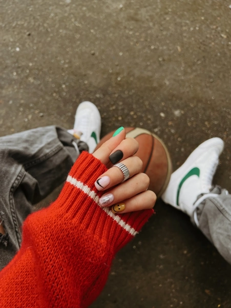 Серебряное кольцо на верхнюю фалангу "Движение" SBLESKOM, цвет: серебро, 11592 купить онлайн