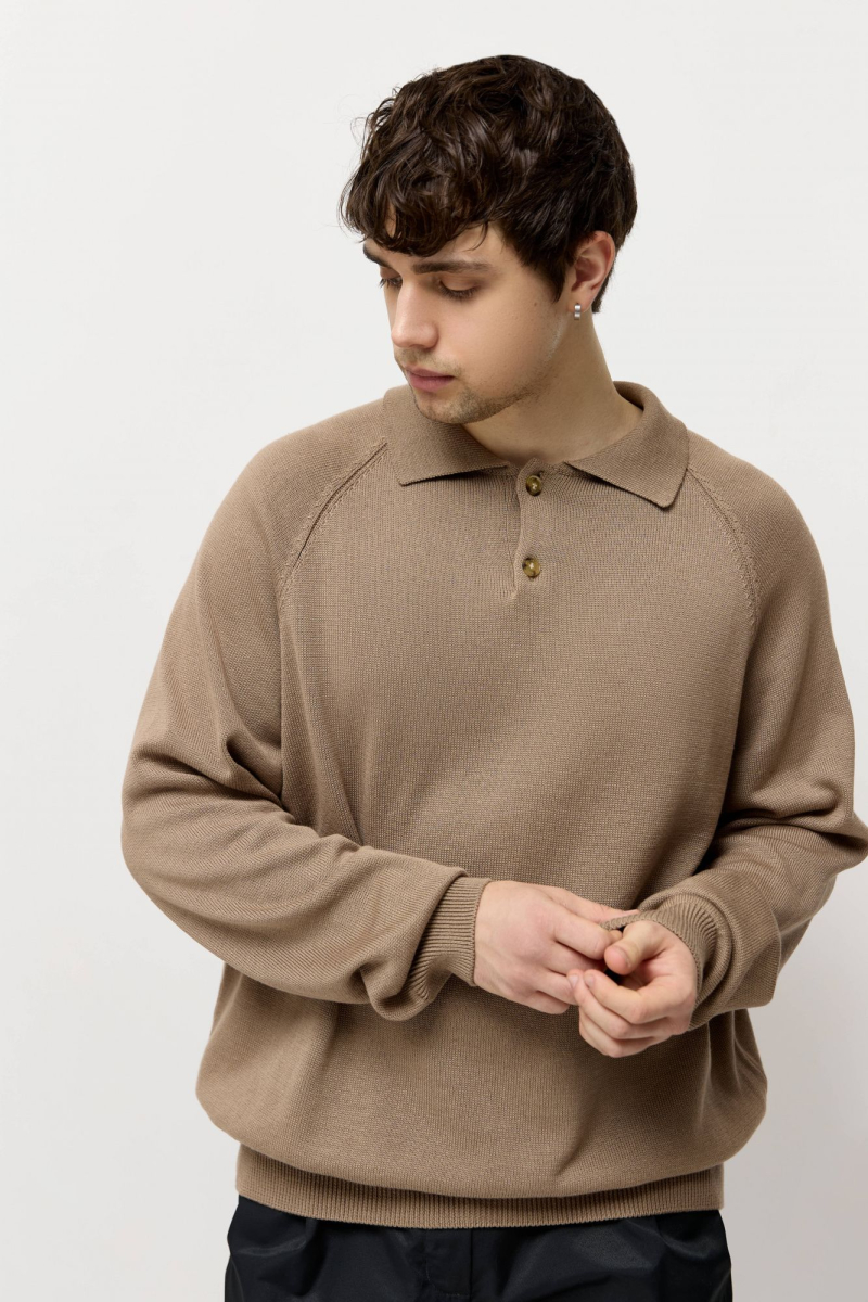 Поло для него и для нее AROUND, цвет: бежевый, 219_130CA02 купить онлайн