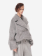 Пальто из фактурной шерсти ‘ Block coat ‘ p.p.s., цвет: серый меланж, 1005.00.00.GRY купить онлайн