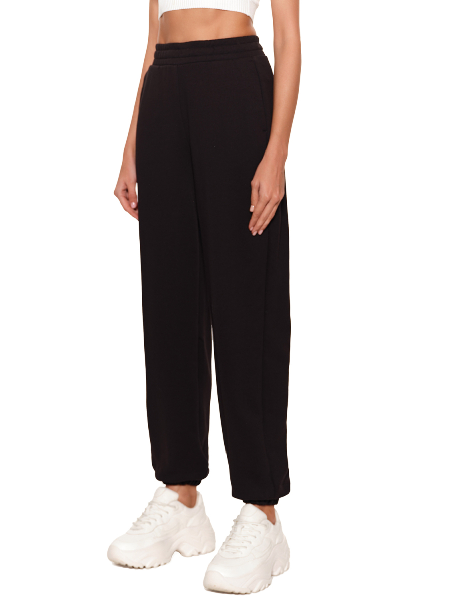 Джоггеры с начесом SODAMODA, цвет: Черный, 17980 купить онлайн