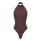 Боди bodysuit halter eggplant Nue Nue, цвет: пурпурно-розовый  купить онлайн