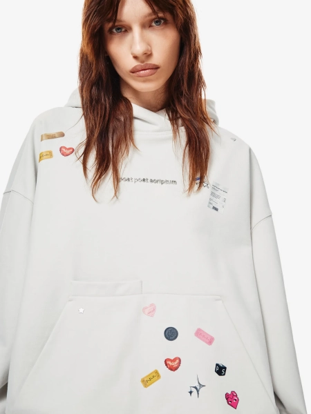 Sticker pack Худи Оверсайз p.p.s., цвет: гипсовый, 0867.01.02.WTE1 купить онлайн