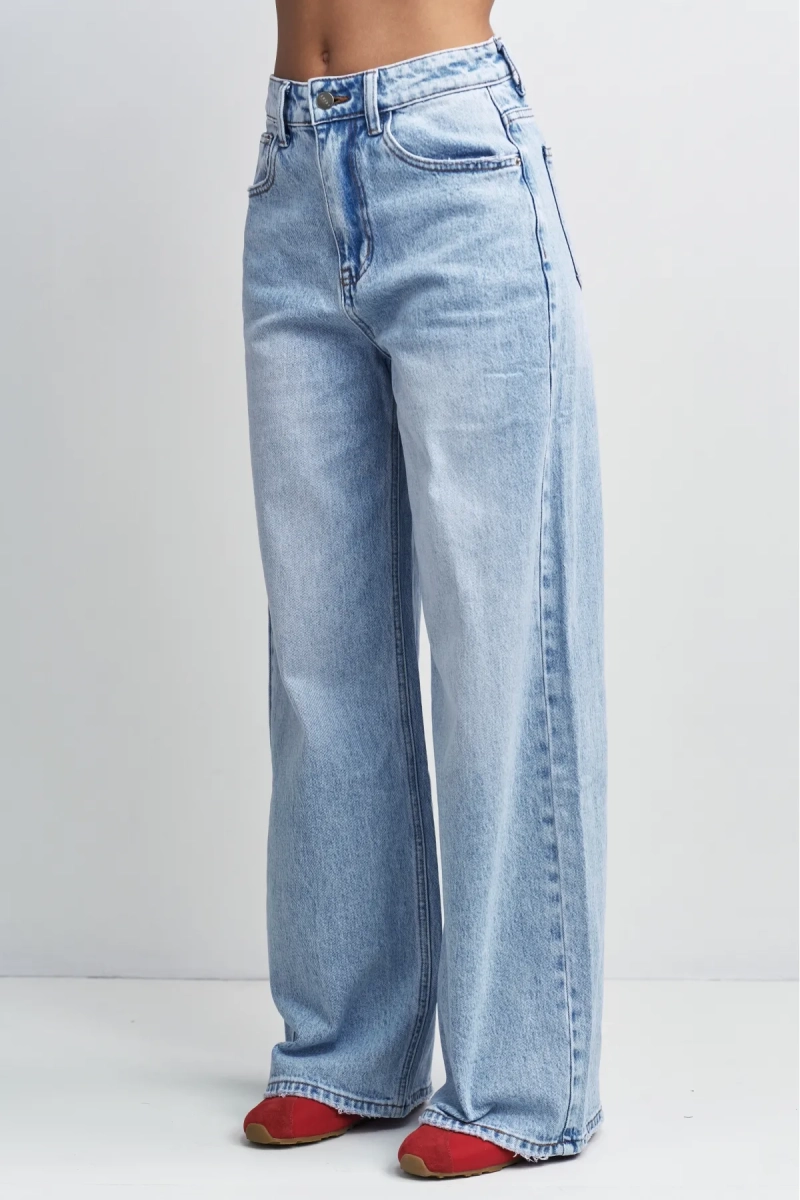 Джинсы трубы Erist store, цвет: голубой, НФ-00003433 купить онлайн