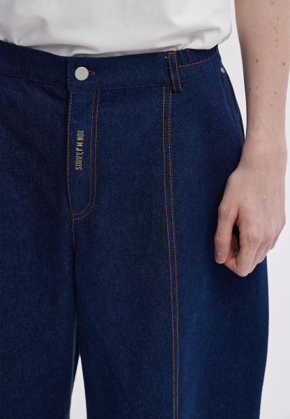 Джинсы мужские BAGGY SORRY, I’M NOT, цвет: синий,  купить онлайн