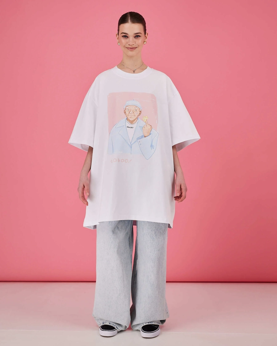 Футболка Алексея Федоровича TABOO, цвет: белый, TAF купить онлайн