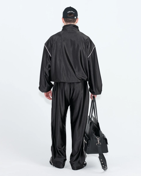 Брюки из сатина ASIA ST 71, цвет: Черный, Ast71.pants-satin-bl купить онлайн