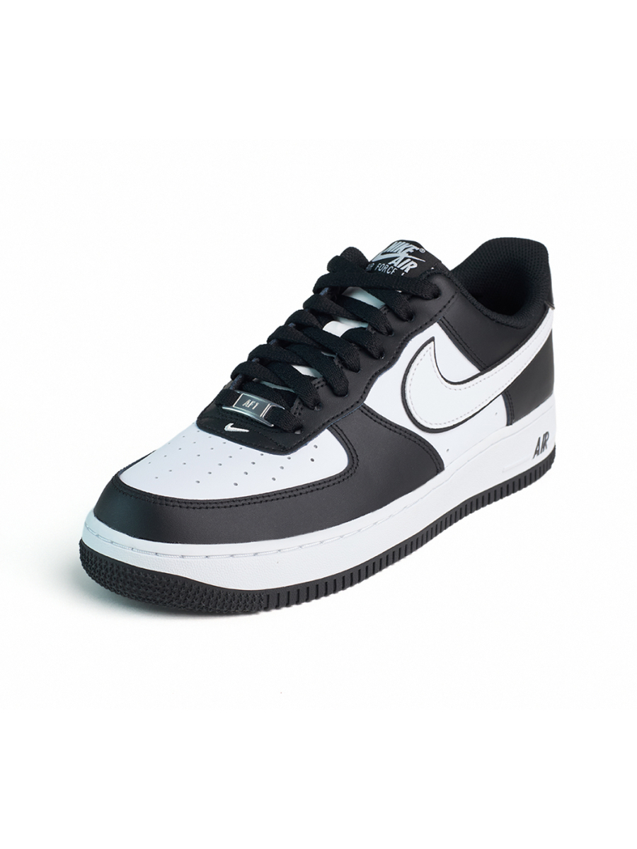 Кроссовки мужские Nike Air Force 1 Low "White Swoosh Panda" NKDADDYS SNEAKERS, цвет: Чёрный DV0788-001 купить онлайн