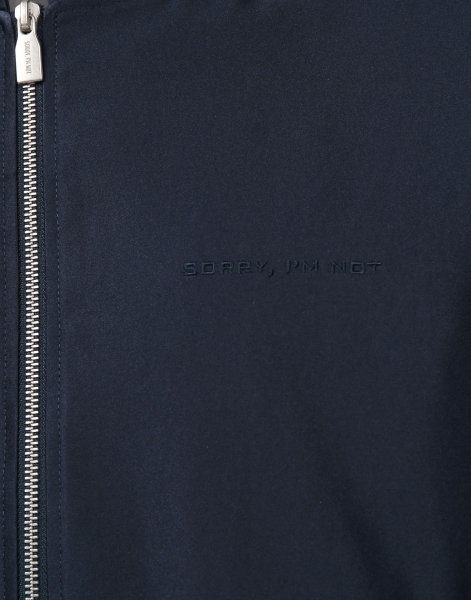 Куртка с шелковистой фактурой SORRY, I’M NOT, цвет: синий,  купить онлайн