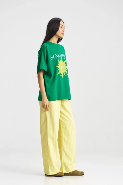 Футболка SUNBATHING Green Erist store, цвет: зеленый, НФ-00002209 купить онлайн