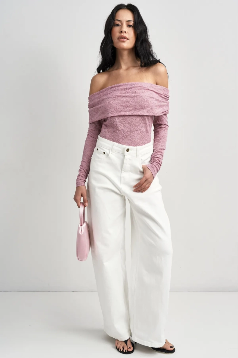 Лонгслив ажурный в цвете Розовый Erist store, цвет: розовый, НФ-00003461 купить онлайн