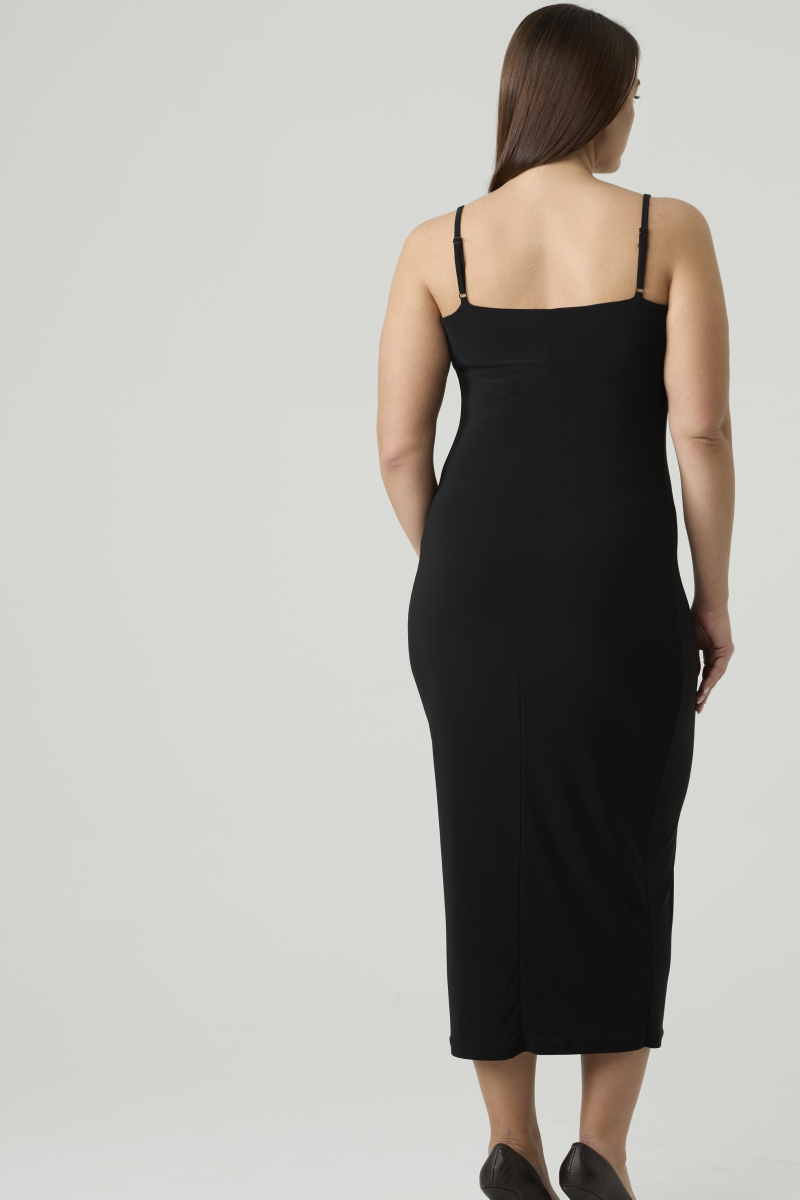 Платье-комбинация из трикотажа 4forms, цвет: Черный, 65472 купить онлайн