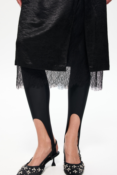 Юбка с кружевом