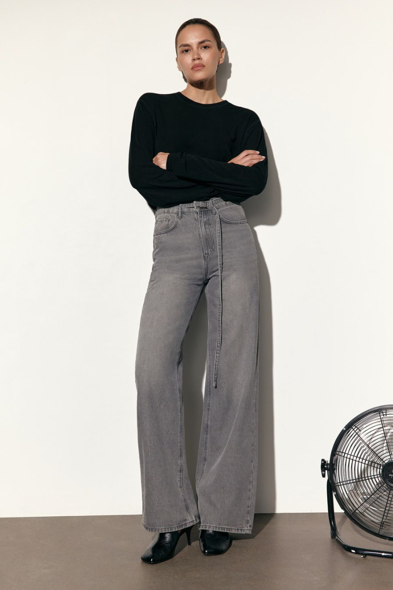 Джинсы из смесового хлопка TOPTOP, цвет: серый, TT.036.12904.801 купить онлайн