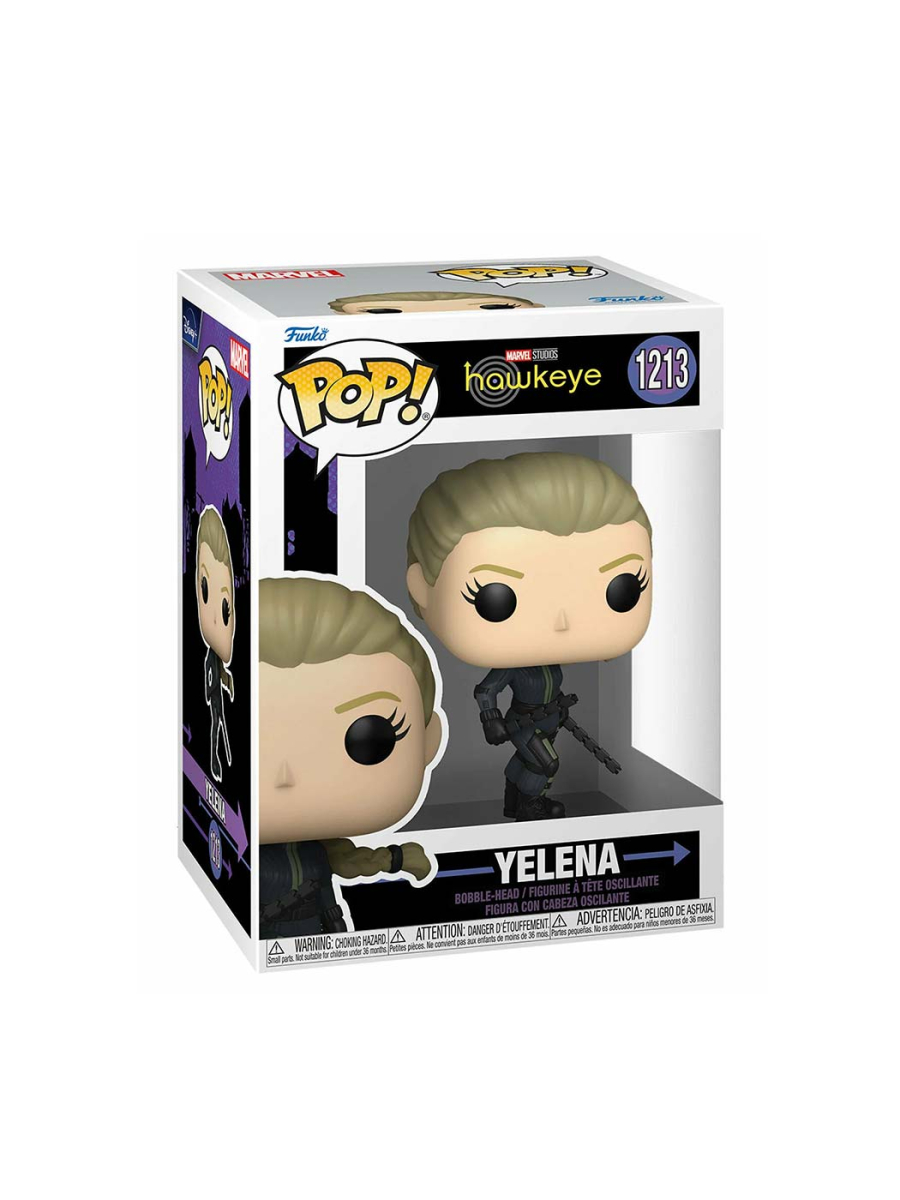 Фигурка Funko POP Television: Marvel Hawkeye - Yelena With Chase Bobble-Head shvetsov store, цвет: микс  купить онлайн