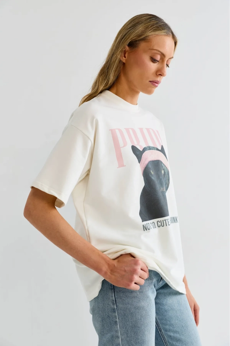 Футболка Пантера Erist store, цвет: белый, НФ-00003215 купить онлайн