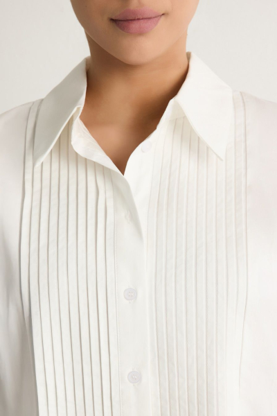 Рубашка из 100% хлопка TOPTOP, цвет: белый, TT.021.19147.100 купить онлайн