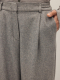 Брюки из шерсти Chaika, цвет: Светло-серый AW25PA01-111 |новая коллекция купить онлайн