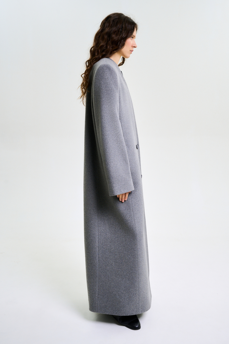 Пальто без лацканов GREY Label .B, цвет: grey, Jc.30.4.2145GR купить онлайн