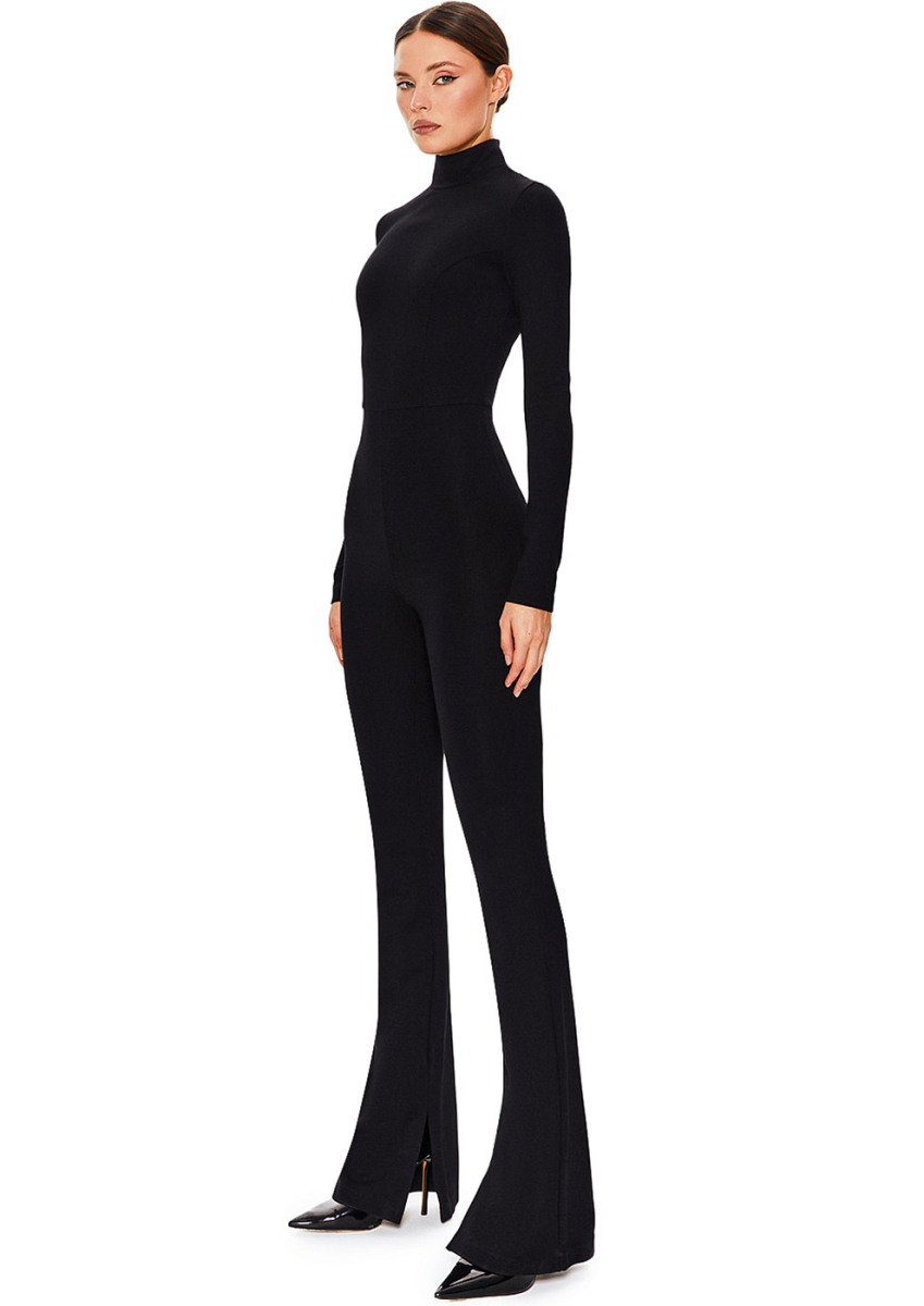 Комбинезон с расклешенными брюками SODAMODA, цвет: Черный, 17360 купить онлайн