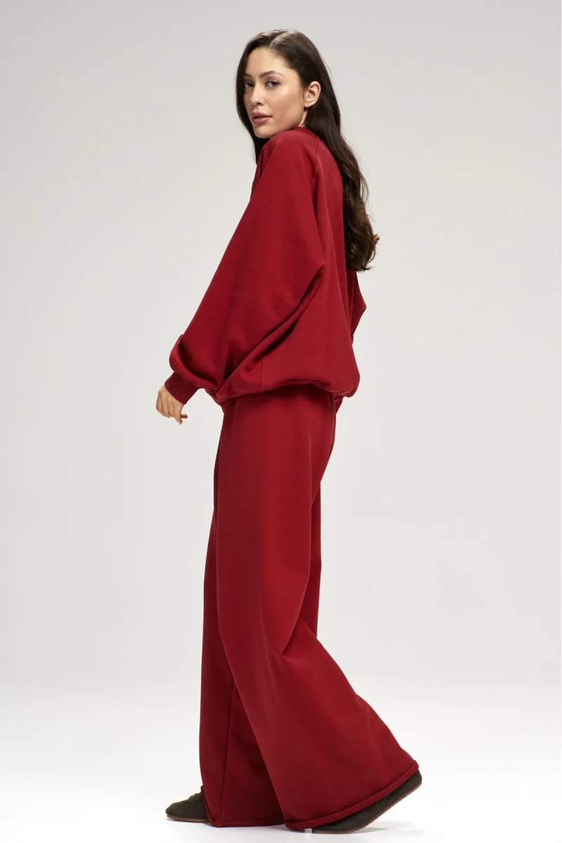 Свитшот базовый Over Wine Erist store, цвет: Бордовый, НФ-00003072 купить онлайн