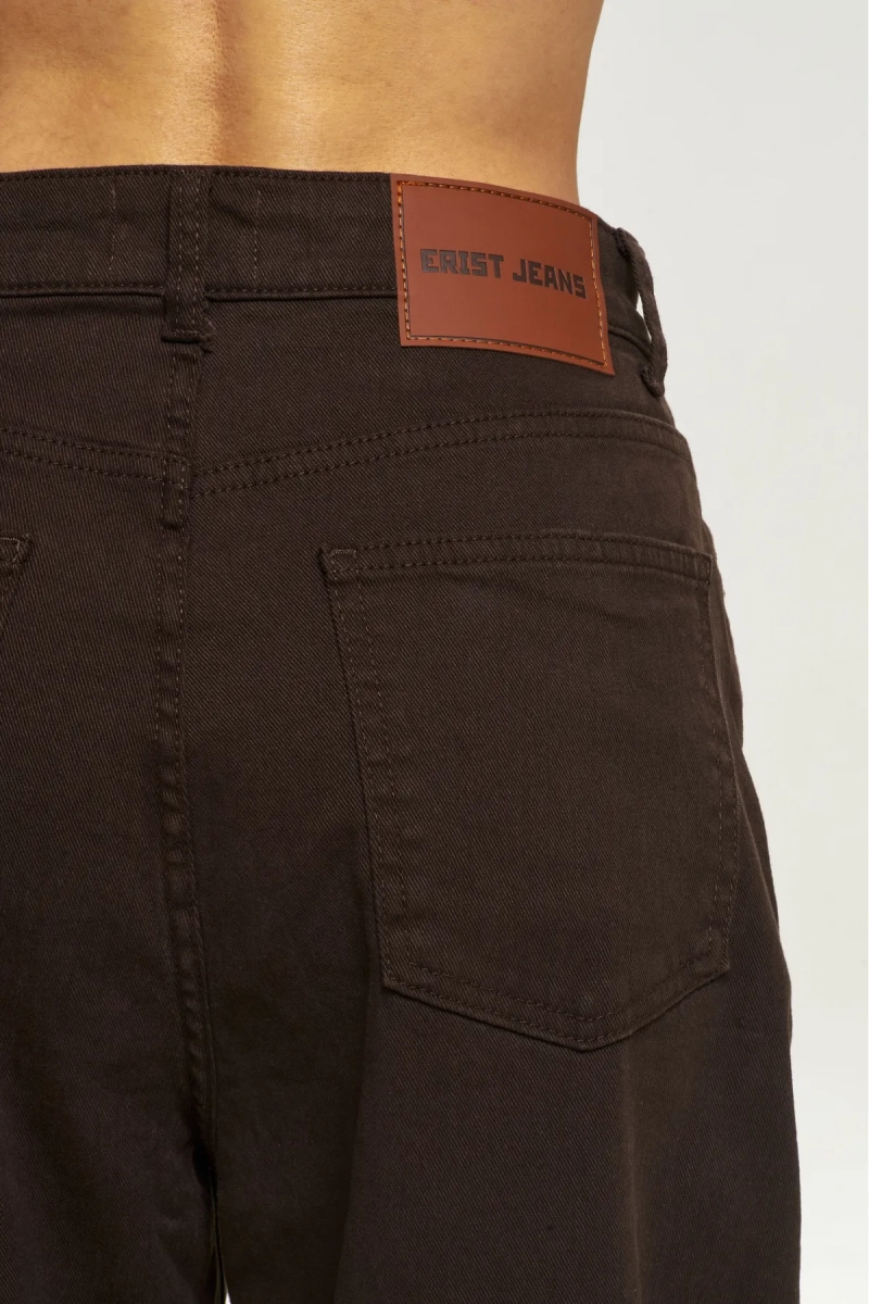 Джинсы BAGGY Brown Erist store, цвет: коричневый, НФ-00001481 купить онлайн