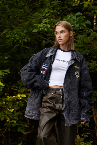 Куртка RACE JACKET SORRY, I’M NOT, цвет: графит,  купить онлайн